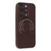 Apple İphone 14 Pro Kılıf Lukka Magneticsafe Kapak - Kahverengi