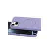 Apple İphone 14 Regal Magsafe Standlı Kapak - Lila
