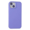Apple İphone 15 Kılıf Nano İçi Kadife Silikon - Lila