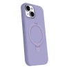 Apple İphone 15 Plus Regal Magsafe Standlı Kapak - Lila