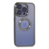 Apple İphone 15 Pro Kılıf Slot Silikon - Titan Gri