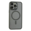 Apple İphone 15 Pro Max Kılıf Room Magneticsafe Silikon - Gri