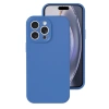 Apple İphone 16 Pro Kılıf Nano İçi Kadife Silikon - Mavi