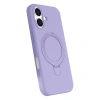 Apple İphone 16 Regal Magsafe Standlı Kapak - Lila