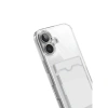 Apple İphone 17 Kart Şeffaf Silikon - Şeffaf