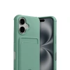 Apple İphone 17 Kelvin Kartvizitli Silikon - Açık Yeşil