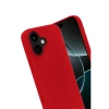 Apple İphone 17 Nano İçi Kadife Silikon - Kırmızı