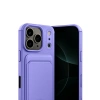 Apple İphone 17 Pro Kelvin Kartvizitli Silikon - Lila