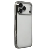 Apple İphone 17 Pro Max Razer Lensli Silikon - Titan Gri