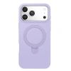 Apple İphone 17 Pro Max Regal Magsafe Standlı Kapak - Lila