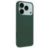Apple İphone 17 Pro Nano İçi Kadife Silikon - Koyu Yeşil