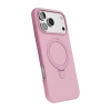 Apple İphone 17 Pro Regal Magsafe Standlı Kapak - Açık Pembe