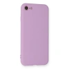 Apple İphone 7 Kılıf Nano İçi Kadife Silikon - Lila