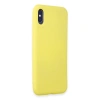 Apple İphone X Kılıf First Silikon - Sarı