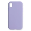 Apple İphone Xr Kılıf Nano İçi Kadife Silikon - Lila