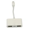 Apr23 Iphone Otg 3in1 - Beyaz