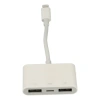 Apr23 Iphone Otg 3in1 - Beyaz