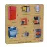 Cc Oyuncak, Memo 32x32 Eğitici Şekiller - 6 Assorti