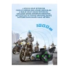 D2-6x 1000m Mesafeli 6 Kanallı İntercom Bluetooth Motosiklet Kask Kulaklığı İntercom Kulaklık