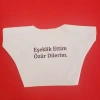 Eşeklik Ettim Yazılı Peluş Oyuncak Tişörtü