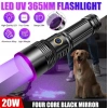 F-365 Uv 20w Şarjlı 26650 Pilli Profesyonel El Feneri