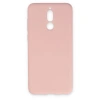 Huawei Mate 10 Lite Kılıf Nano İçi Kadife Silikon - Pudra