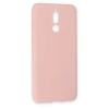 Huawei Mate 10 Lite Kılıf Nano İçi Kadife Silikon - Pudra
