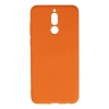Huawei Mate 10 Lite Kılıf Nano İçi Kadife Silikon - Turuncu