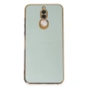 Huawei Mate 10 Lite Kılıf Volet Silikon - Açık Yeşil