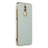 Huawei Mate 10 Lite Kılıf Volet Silikon - Açık Yeşil