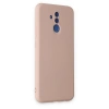 Huawei Mate 20 Lite Kılıf Nano İçi Kadife Silikon - Pudra