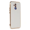 Huawei Mate 20 Lite Kılıf Volet Silikon - Beyaz