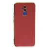 Huawei Mate 20 Lite Kılıf Volet Silikon - Kırmızı