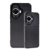Huawei Nova 12s Kılıf Auto Focus Karbon Kapak - Siyah