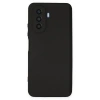 Huawei Nova Y70 Kılıf First Silikon - Siyah
