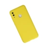 Huawei P Smart 2019 Kılıf Nano İçi Kadife Silikon - Sarı