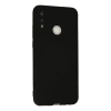 Huawei P Smart 2019 Kılıf Nano İçi Kadife Silikon - Siyah