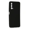 Huawei P Smart 2021 Kılıf First Silikon - Siyah