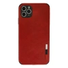 İphone 11 Pro Kılıf Loop Deri Silikon - Kırmızı