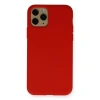 İphone 11 Pro Kılıf Nano İçi Kadife Silikon - Kırmızı