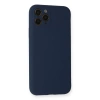 İphone 11 Pro Kılıf Nano İçi Kadife Silikon - Lacivert