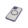 İphone 11 Pro Max Kılıf Prag Magneticsafe Kapak - Derin Mor