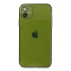 İphone 12 Kılıf Fly Lens Silikon - Yeşil
