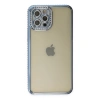 İphone 12 Pro Kılıf Joke Taşlı Silikon - Mavi