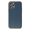 İphone 12 Pro Max Kılıf Coco Karbon Silikon - Mavi