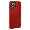 İphone 12 Pro Max Kılıf Loop Deri Silikon - Kırmızı