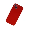 İphone 13 Mini Kılıf Nano İçi Kadife Silikon - Kırmızı