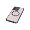 İphone 13 Pro Kılıf Prag Magneticsafe Kapak - Derin Mor