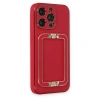 İphone 13 Pro Max Kılıf Coco Elit Kapak - Kırmızı