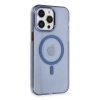 İphone 13 Pro Max Kılıf Tron Şeffaf Magsafe Kapak - Mavi